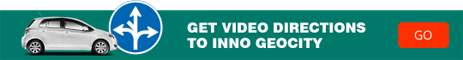 Get video directions to Inno GeoCity